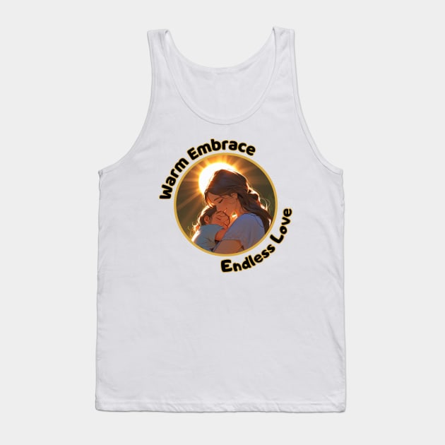 Mothers day, Warm Embrace  Endless Love  Mom Gift, Tank Top by benzshope